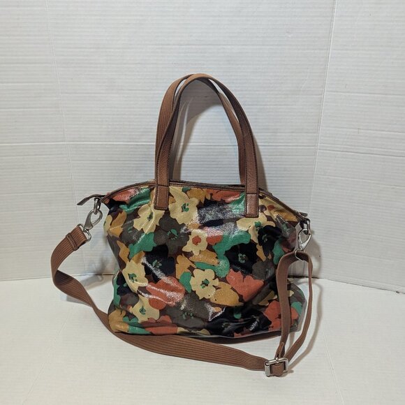 Fossil Key Per Floral Shoulder Bag Vintage Retro Y2K - Picture 3 of 12